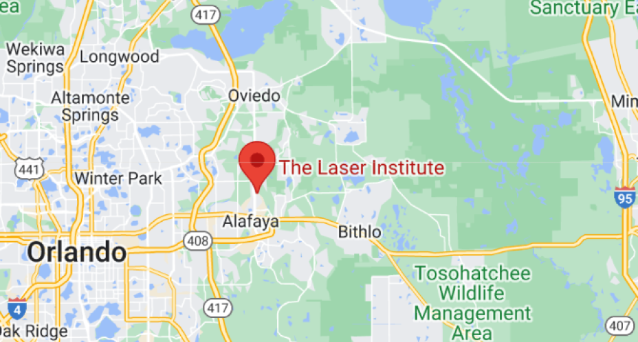 Map showing the physical location of the LIA office.